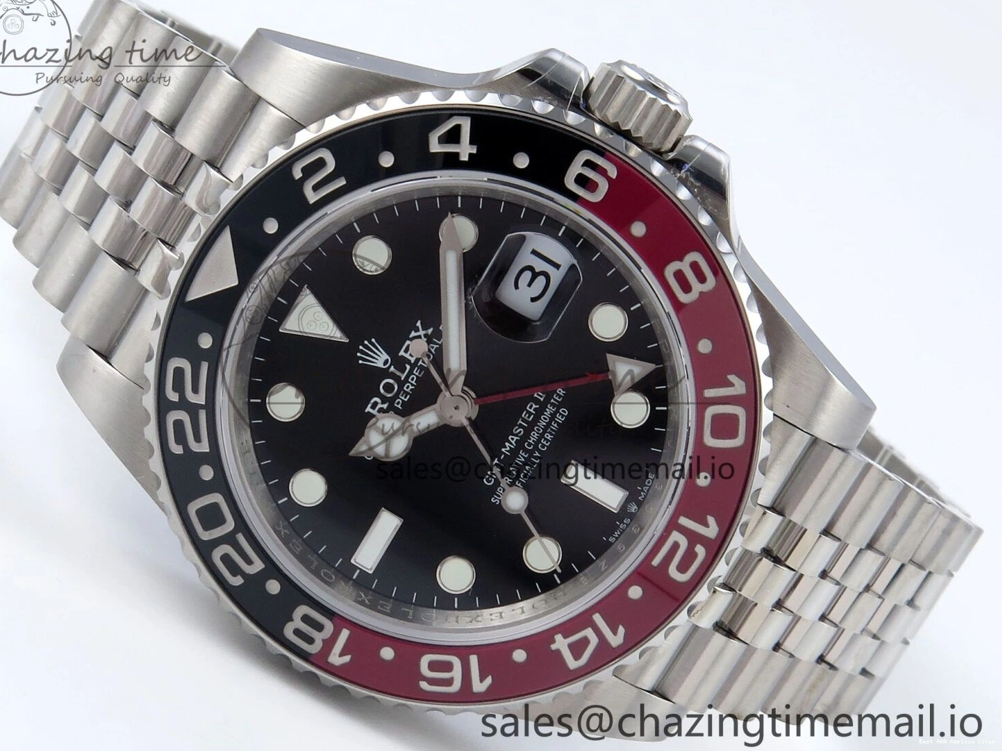 Good Copy Rolex Watches Red MoistureWicking 277 Bracelet Best on II Black SS Jubilee 1:1 Edition 904L Ceramic GMT-Master SH3285 V 126710 QF 1219